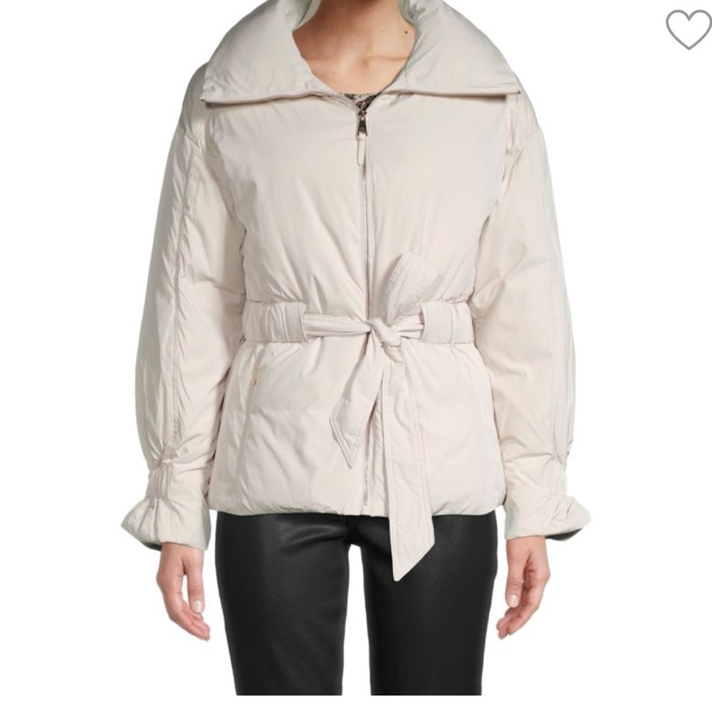 Ted baker puffer jacket. With belt